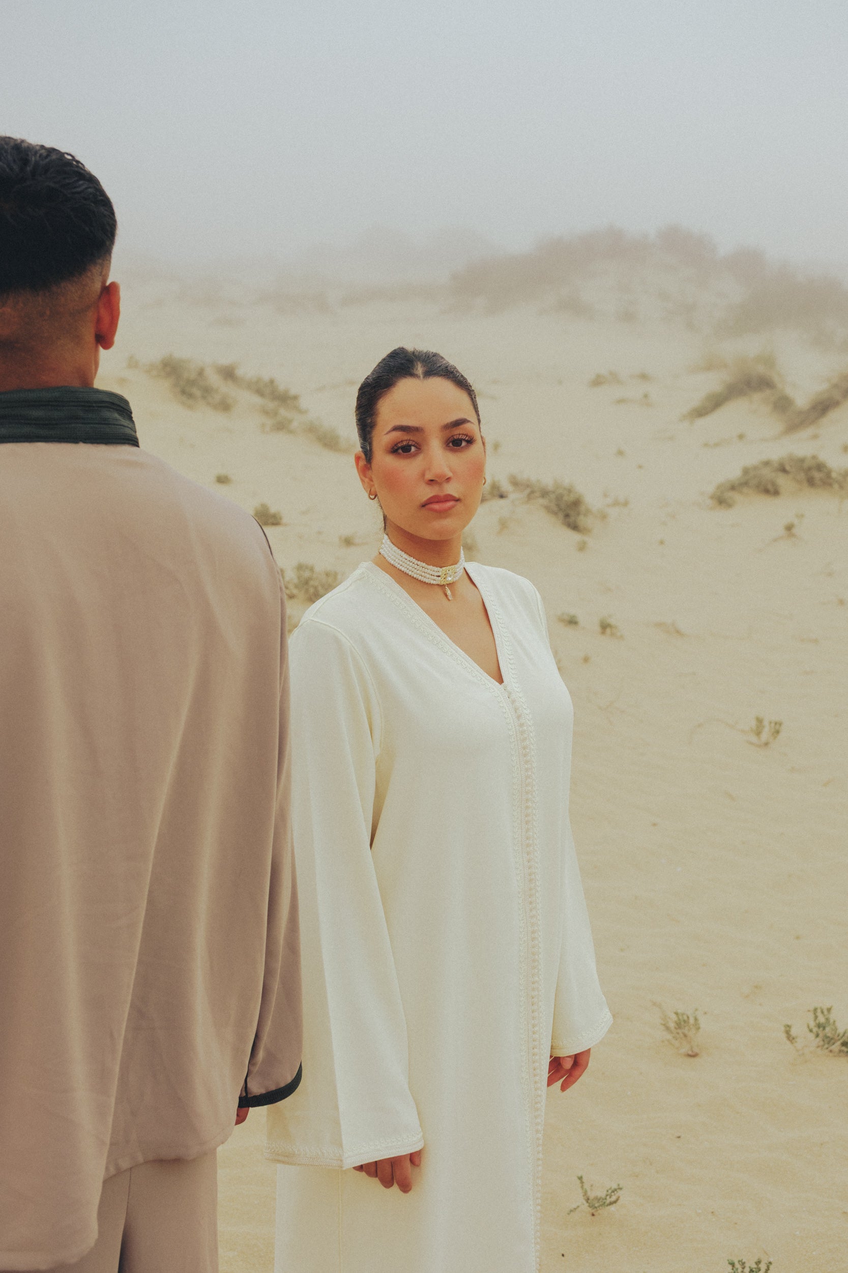 DUNE Dress blanc